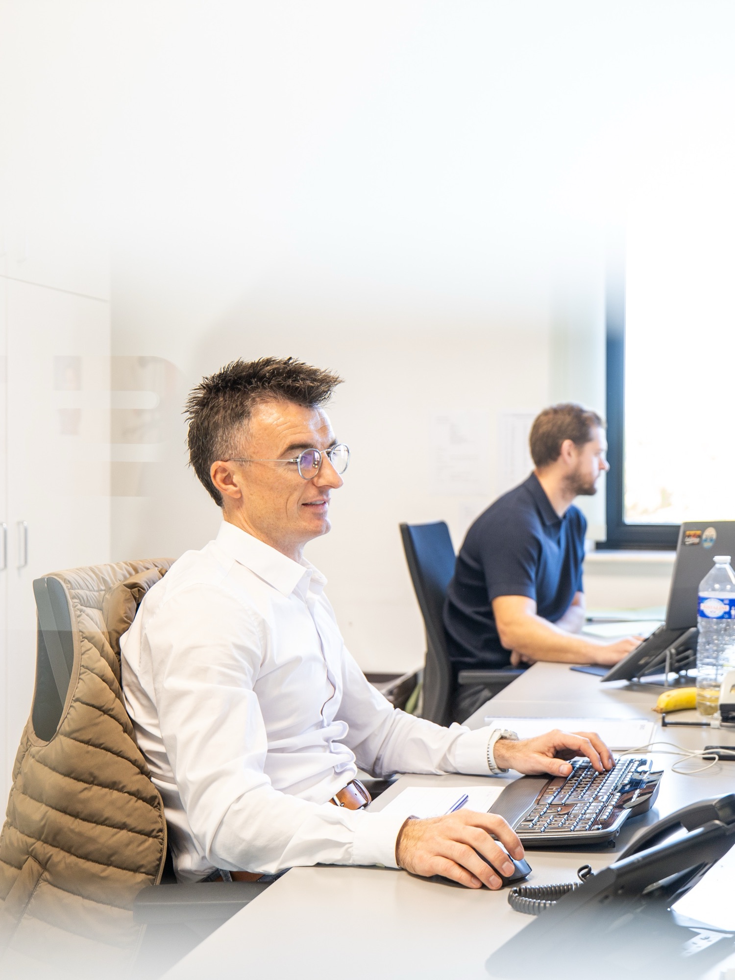 L’équipe Sinio au bureau